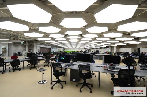 Plafond Barrisol Lumière acoustique