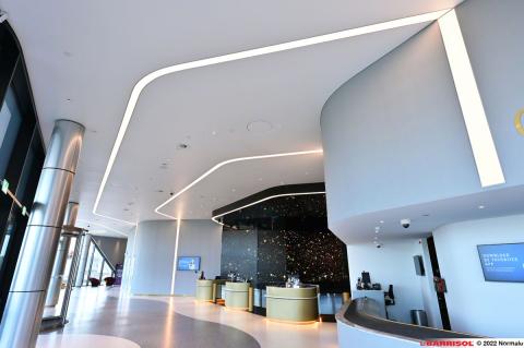 Bande lumineuse Barrisol Lumière