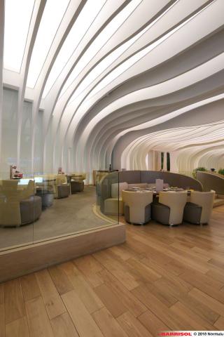 Bandes lumineuses Barrisol Lumiere