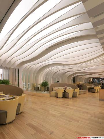 Bandes lumineuses Barrisol Lumiere