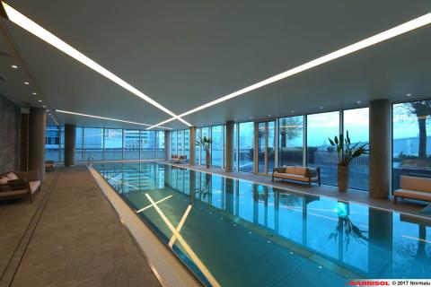 Bandes lumineuses Barrisol