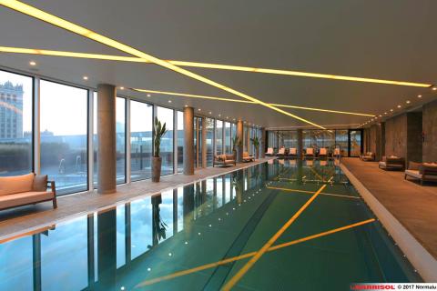 Bandes lumineuses Barrisol