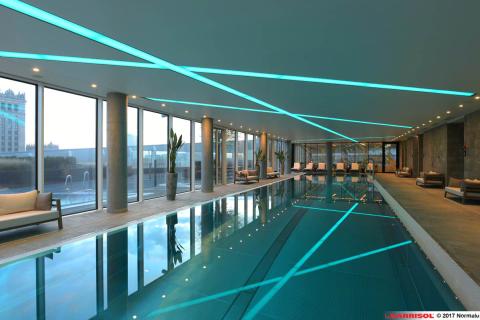 Bandes lumineuses Barrisol