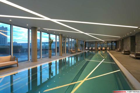 Bandes lumineuses Barrisol