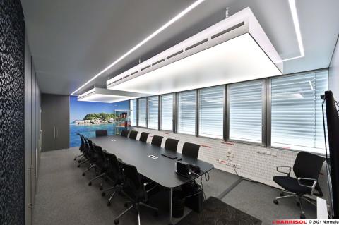 Barrisol Lumière Cloud Clim &amp; Light lines