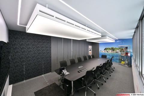 Barrisol Lumière Cloud Clim &amp; Light lines