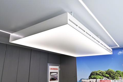 Barrisol Lumière Cloud Clim &amp; Light lines