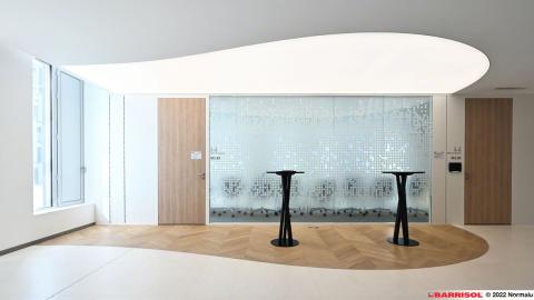 Plafond Barrisol Lumière GTS en textile de verre