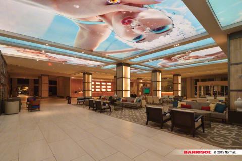 Plafond Barrisol Lumière imprimé