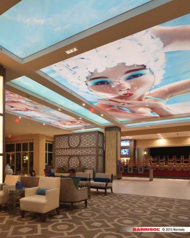 Plafond Barrisol Lumière imprimé