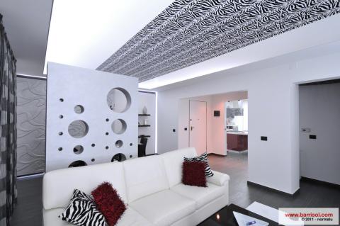 Plafond imprimé lumineux Barrisol - Creadesign