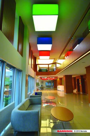 Luminaires Barrisol imprimé