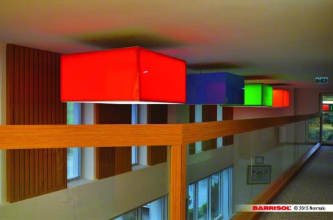 Luminaires Barrisol imprimés
