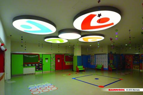Luminaires barrisol imprimés