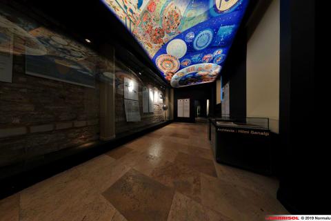 Plafond lumineux imprimé Barrisol