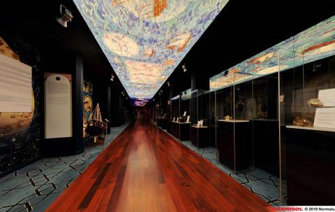 Plafond lumineux imprimé Barrisol