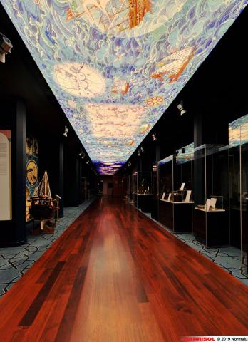 Plafond lumineux imprimé Barrisol