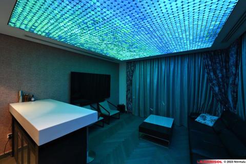 Plafond lumineux Barrisol Lumière imprimé