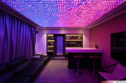 Plafond lumineux Barrisol Lumière imprimé