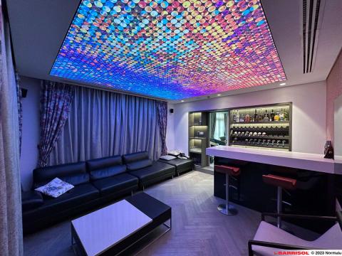 Plafond lumineux Barrisol Lumière imprimé