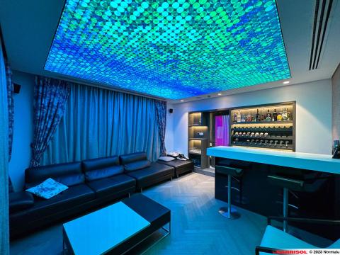 Plafond lumineux Barrisol Lumière imprimé