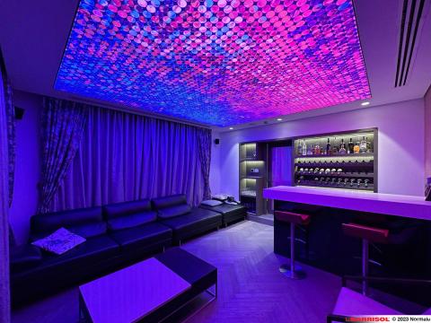 Plafond lumineux Barrisol Lumière imprimé