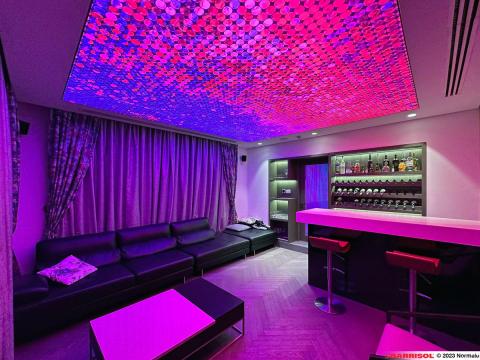 Plafond lumineux Barrisol Lumière imprimé