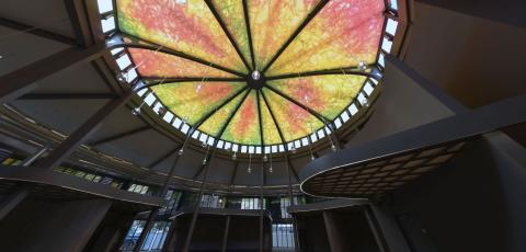 Halles Laissac Montpellier - plafond Barrisol Lumière