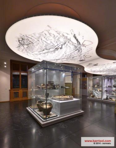 Plafond lumineux imprimé Barrisol Lumière