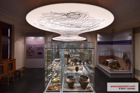 Plafond lumineux imprimé Barrisol Lumière