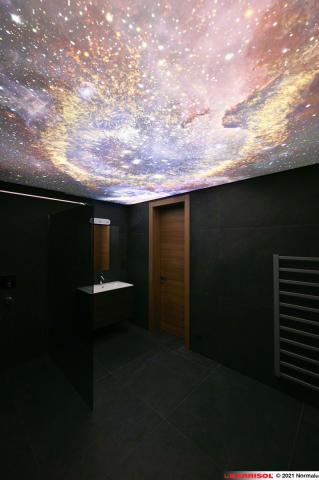 Plafond Lumineux Barrisol Lumière imprimé