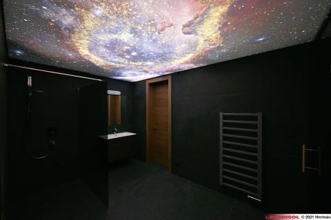 Plafond Lumineux Barrisol Lumière imprimé