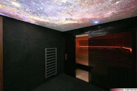 Plafond Lumineux Barrisol Lumière imprimé