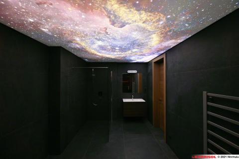 Plafond Lumineux Barrisol Lumière imprimé