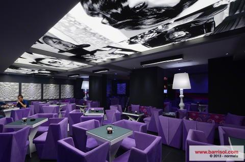 Plafond lumineux imprimé Barrisol Lumière