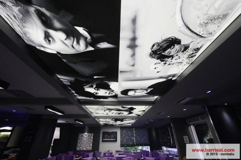 Plafond lumineux imprimé Barrisol Lumière