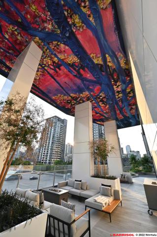 Plafond Barrisol Lumière imprimé