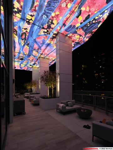 Plafond Barrisol Lumière imprimé