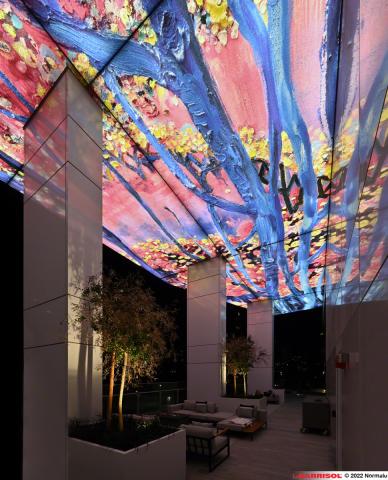 Plafond Barrisol Lumière imprimé