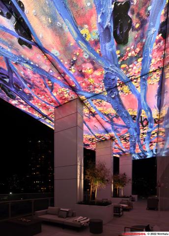 Plafond Barrisol Lumière imprimé