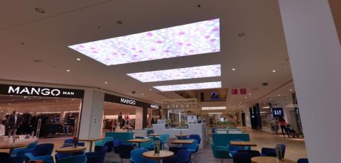 Mall of Split - Plafond Barrisol Lumière Print
