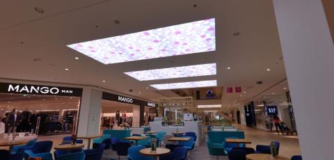 Mall of Split - Plafond Barrisol Lumière Print