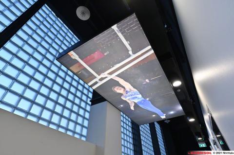 Plafonds Barrisol Lumière acoustique imprimés