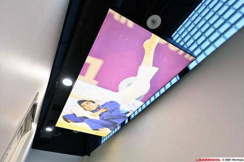 Plafonds Barrisol Lumière acoustique imprimés