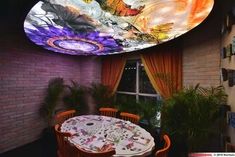 Plafond Barrisol Lumière imprimé
