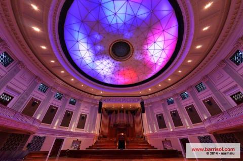 Brisbane city hall - Barrisol lumiere couleur