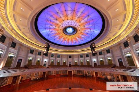 Brisbane city hall - Barrisol lumiere couleur
