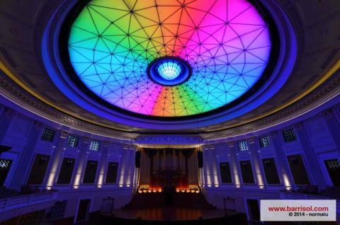 Brisbane city hall - Barrisol lumiere couleur
