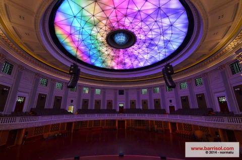 Brisbane city hall - Barrisol lumiere couleur