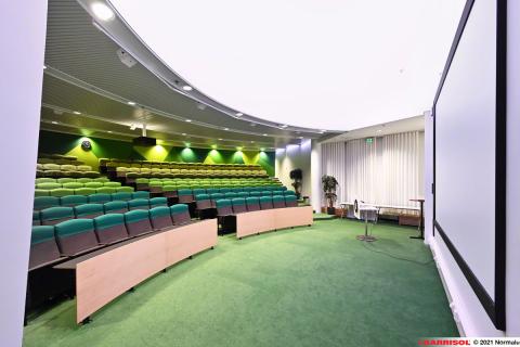 Plafond lumineux acoustique couleur Barrisol